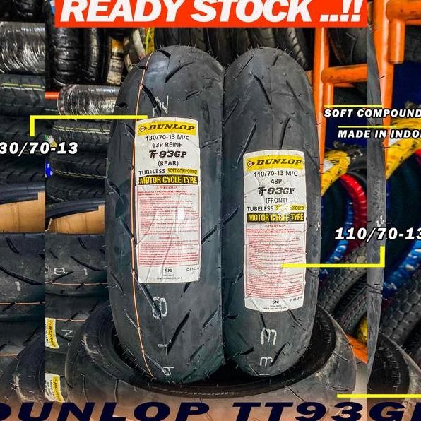 Dunlop Tt93 Gp Ban Motor Nmax Polytron Foxr Soft Compound