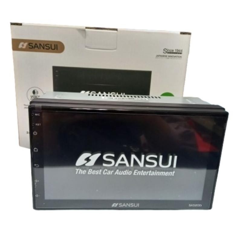Terlaris Head Unit Android 7 Inch Sansui Classic Gen 2 Sa5200I Ram 2/32Gb