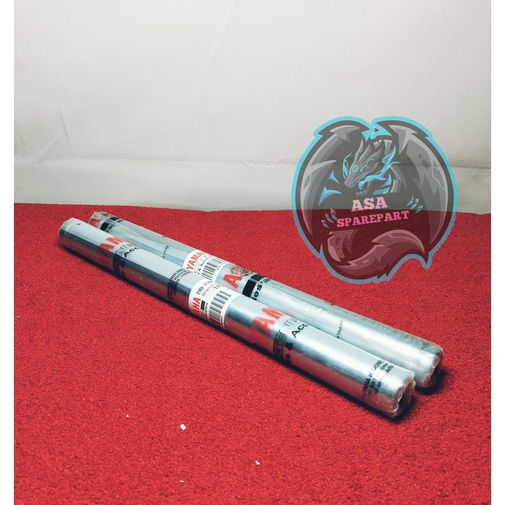 Promo Paket 2 As Shock + Seal+Oli Depan 5Tl Asli Original Motor Yamaha Mio Sporty , Mio Soul Karbu ,