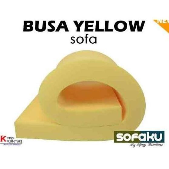 TERBARU BUSA YELLOW - BUSA KUNING DENSITY 32 SPONGE KUNING 200X100CM