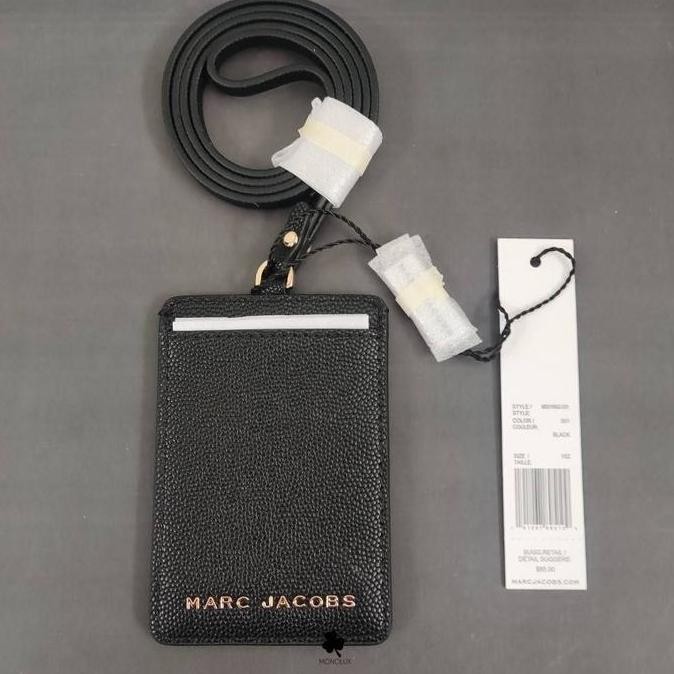 

Sale Nwt Lanyard M*Arc Jacobs Lanyard Id Card Black Murah Recommended