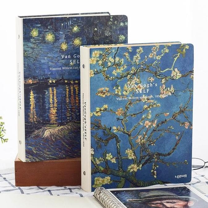 

Sale Binder B5 Vangogh, Vintage Dan Time