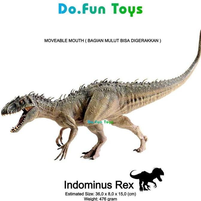 INDOMINUS REX Dinosaurs Figure / Miniatur Dinosaurus INDOMINUS REX CS