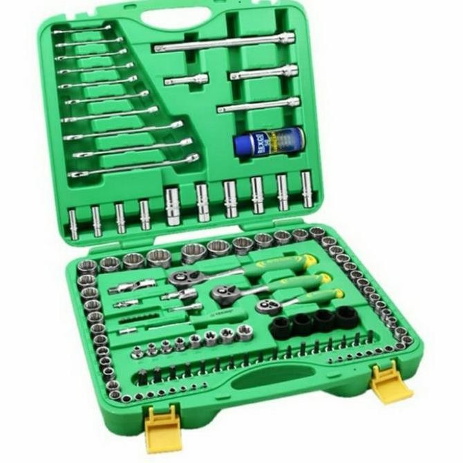promo tekiro kunci sok set 120 pcs hand socket set lengkap