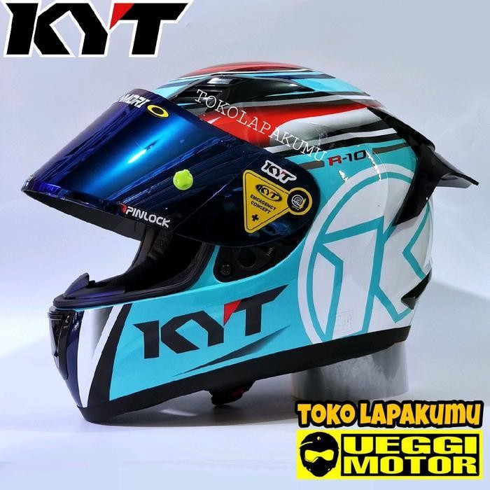 Helm Kyt R10 Paket Ganteng