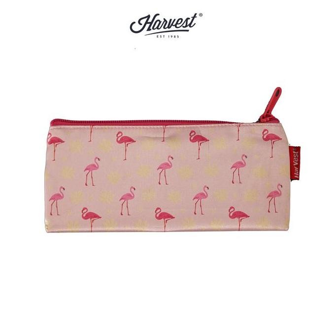 

original pencil case harvest flamingo pink ts2 - tempat pensil lucu dan trendy