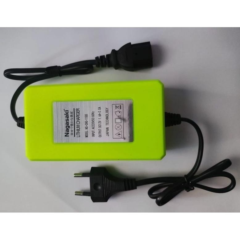 Promo Cod Charger Aki Nagasaki Original Lithium Tangki Sprayer Elektrik Cas Tangki Semprotan Electri