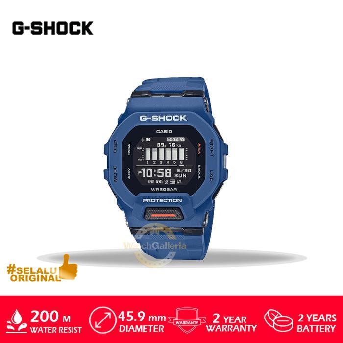 Wl Jam Tangan Pria Casio G-Shock Gbd-200-2Dr / Gbd-200-2 / Gbd-200