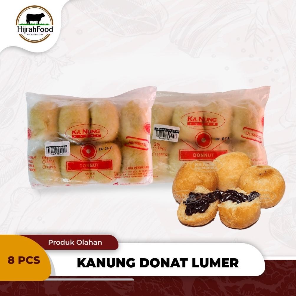 

Promoo!! Kanung Melted Donnuts Frozen | Donat Bulat Lumer Beku