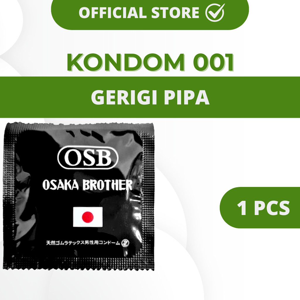Condom Osb Osaka Brother 001 - Gerigi Pipa Eceran 1 Pcs