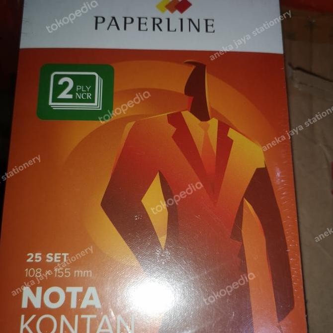 

Nota Kontan Paperline Kecil 2 Ply (1 Pak 10 Buku)