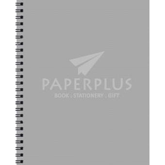 

Notebook Double Wire B6 Gray