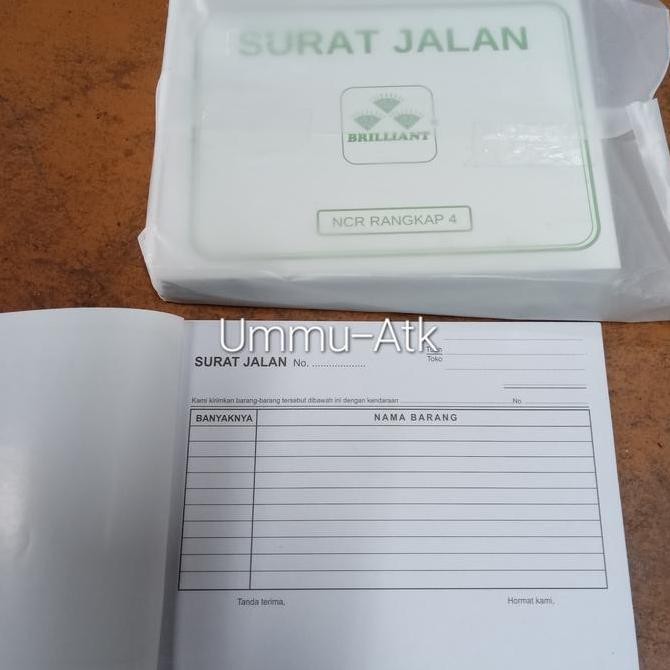 

Surat Jalan Rangkap 4 Ply Besar