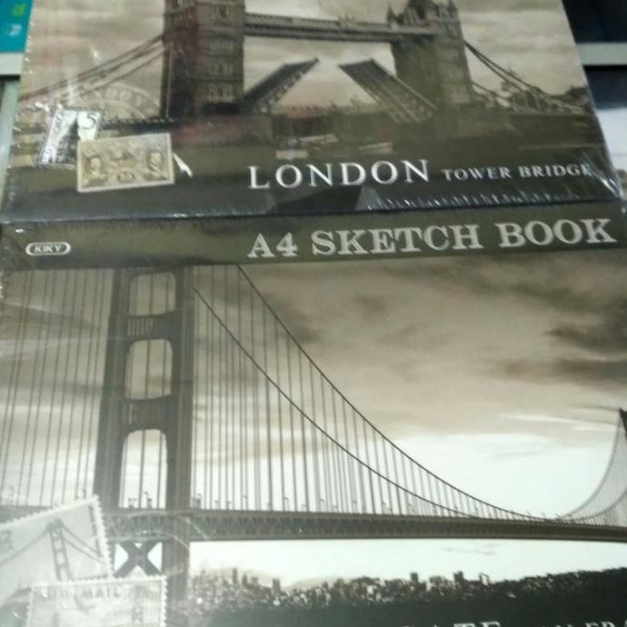 

Sketchbook/Buku Sketsa/Buku Gambar A4 Kiky.