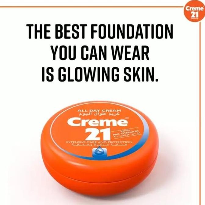Cream21 Creme21 Cream 21 Creme 21 250Ml Vitamin B5 All Day Cream