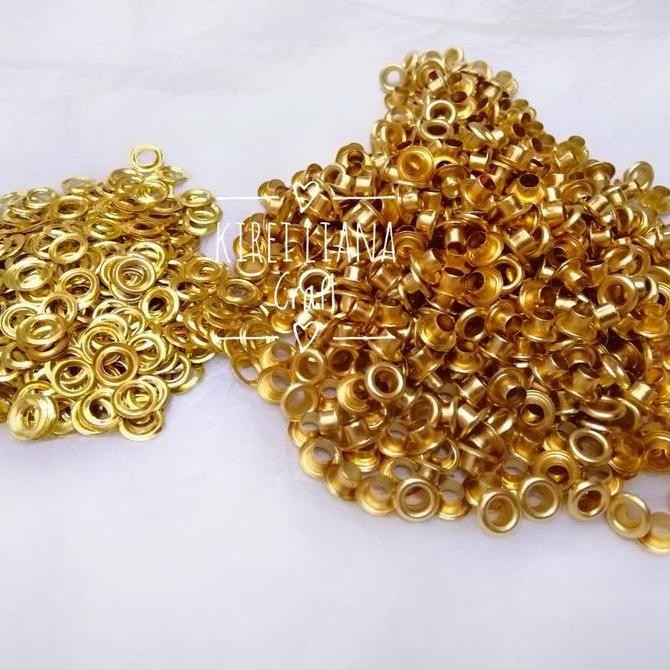 }}}}}}] Mata Ayam Eyelet 4mm GOLD Anti Karat Kode 201