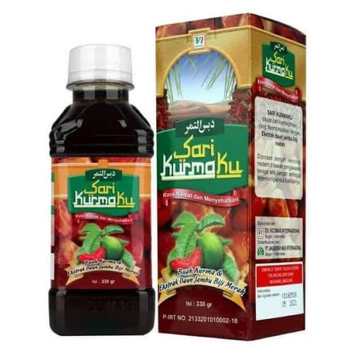 

Sari Kurmaku Ekstrak Kurma Jambu Biji Merah Vicomas 330Gr Obat Dbd