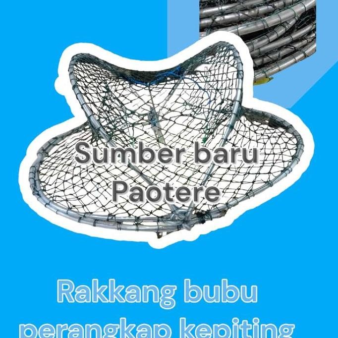 =====] rakkang bubu perangkap kepiting model bulat pakai selang ( 5 buah )