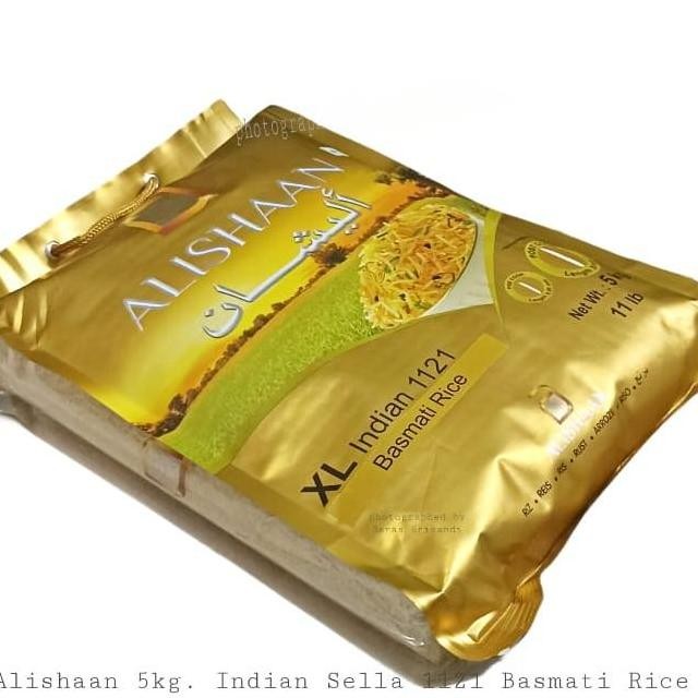 

hanya disini] Beras Basmati Creamy Sella XL 5 kg Beras long grain 1121