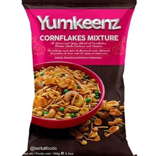 

#@#@#@#@] Cornflakes Mixture Yumkeenz Haldiram Namkeen / Cemilan India Haldirams Corn Flakes Mix Haldiram's Chivda
