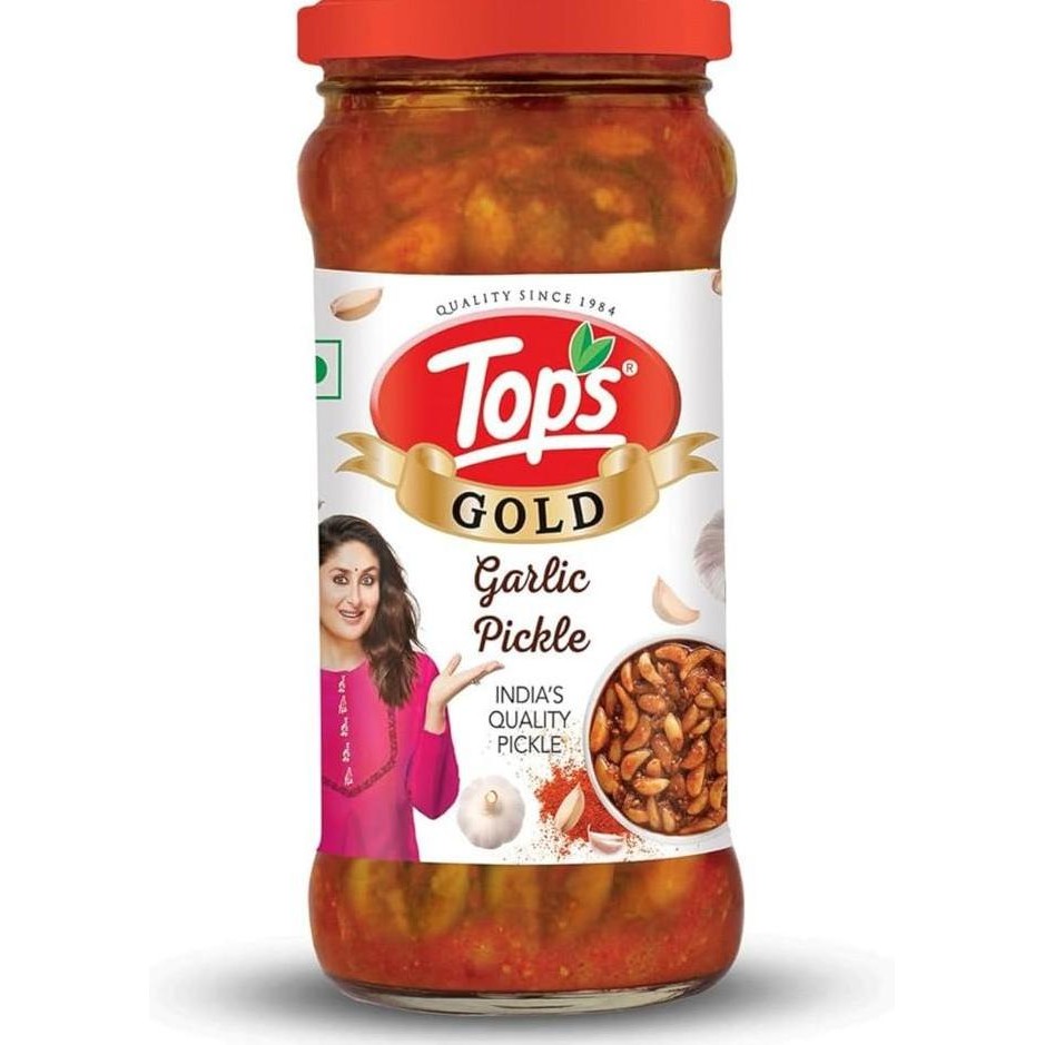 

:>:>:>:>] TOPS GOLD GARLIC PICKLE 375G