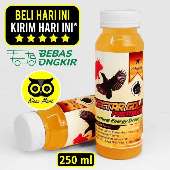 %%%%] NEKTAR KOLIBRI NECTAR GOLD PREMIUM NGP BURUNG KONIN PLECI HARIAN LOMBA