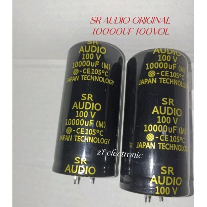 Elco Sr Audio 10000uf 100V Original Isi Murni