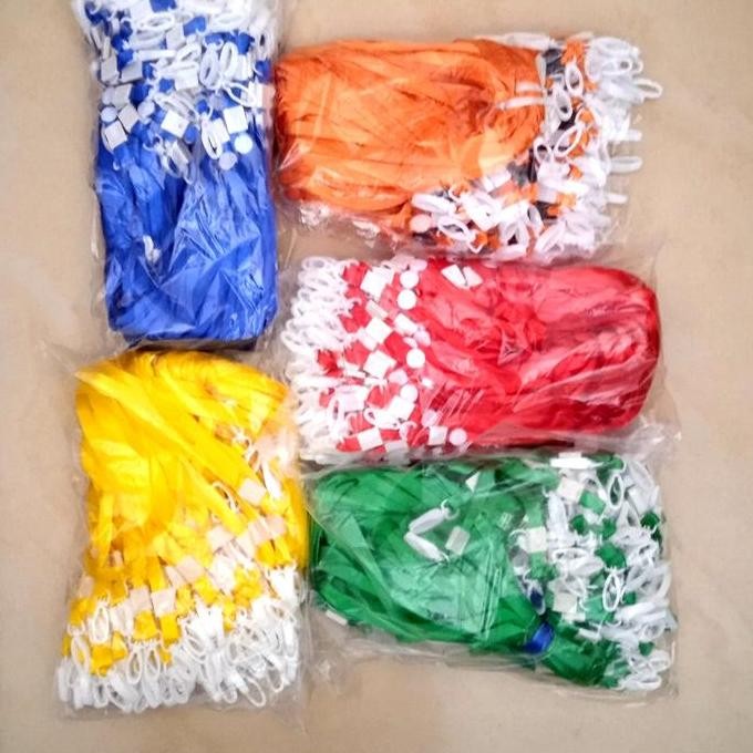 

Tali Lanyard Id Card 1Cm Nylon Polos Isi 100Pcs Original