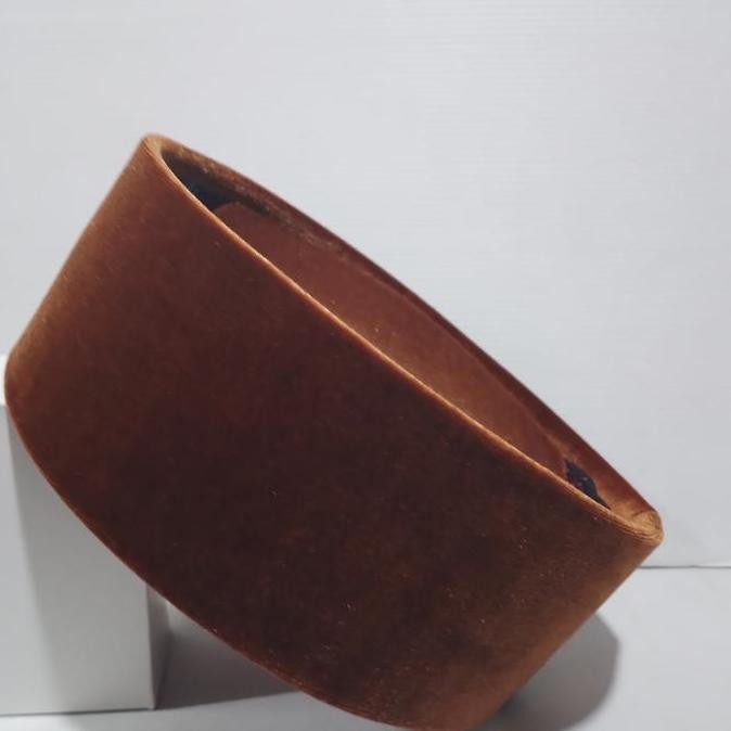 HOT SALE peci songkok bludru coklat exclusive