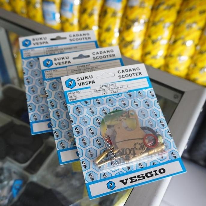 :>:>:>:>] Sparepart Vespa Repair Kit atau Spuyer Karbu Set Vespa PX