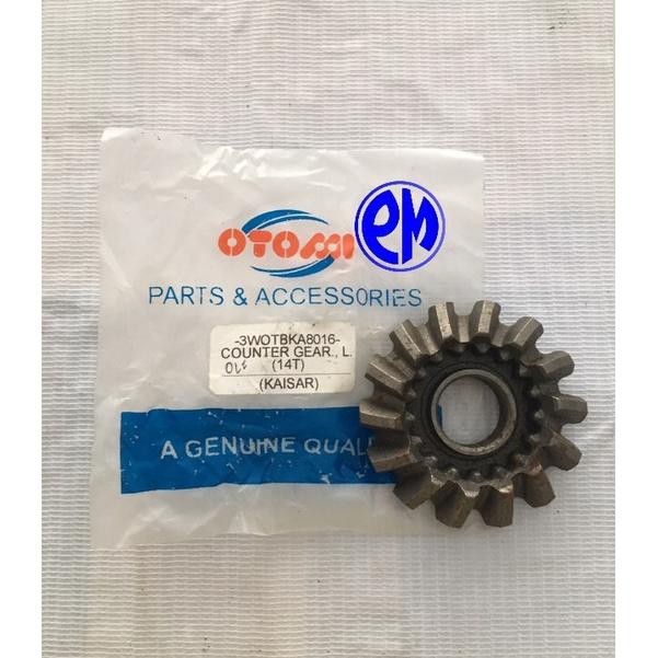 Gigi 14 T Gear Box Maju Mundur // Sparepart Roda Tiga 3WOTBKA8016 Viar Kaisar Tosa Tossa Jialing Noz