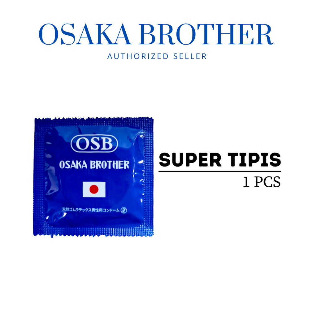 Osb Osaka Brother Ultrathin Condom - Kondom Premium Ultra Tipis 1 Pc