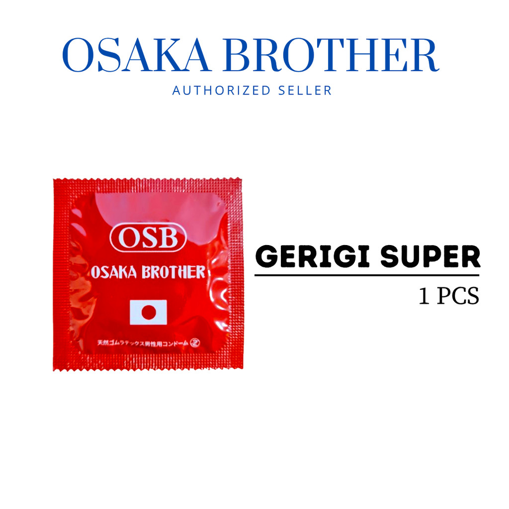 Osb Osaka Brother Dotted Condom - Kondom Premium Gerigi 1 Pc