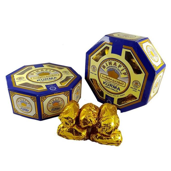 

Coklat Kurma Lapis Coklat Bin Afif Chocolate Dates Isi 20 Cokelat