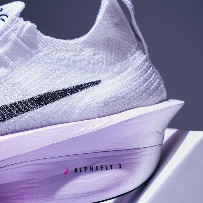 EWS Sepatu Original Running Nike Air Zoom Alphafly 3 Hyper Violet BNIB