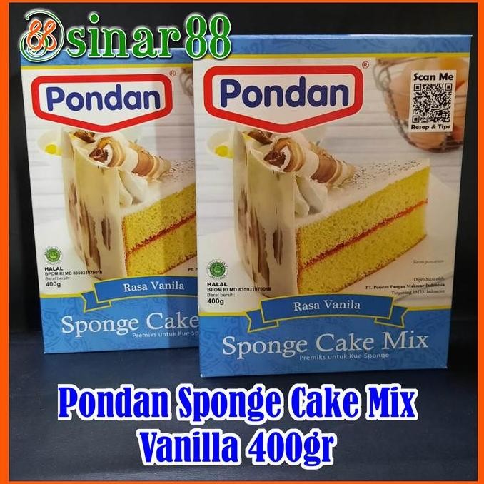 

monggo] Pondan Sponge Vanilla 400gr
