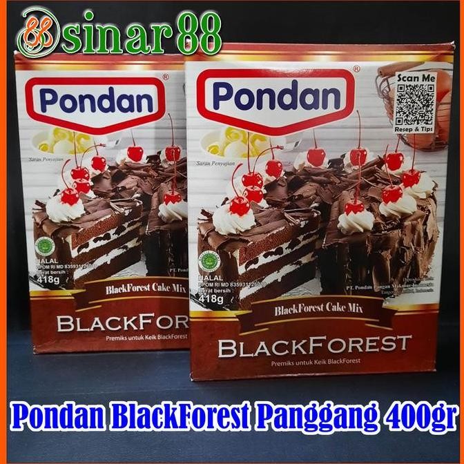 

`````````] Pondan BlackForest Panggang 400gr