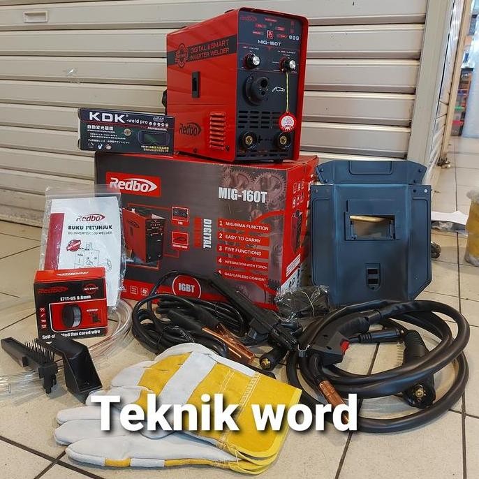 MESIN LAS REDBO MIG 160 T TRAFO LAS REDBO MIG 160T MESIN LAS CO2