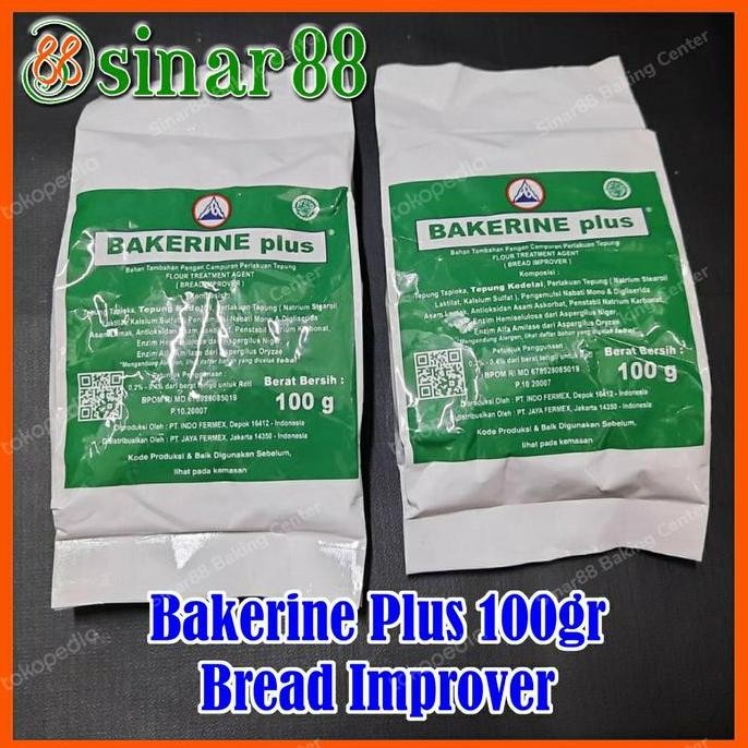 

~@~@~@~@] Bakerine Plus Bread Improver Sachet 100gr