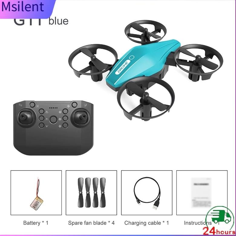 Terlaris Ready Stock CodDrone Mini Drone Micro Gt1 Drone Drone 360 Roll 8 Menit Waktu Terbang Perlin