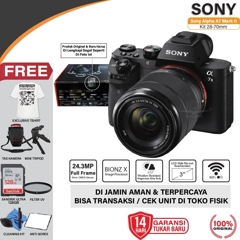 Terlaris Sony Alpha A7Ii Kit Fe 28-70Mm Oss - Kamera A7 Mark Ii A7 Mark 2