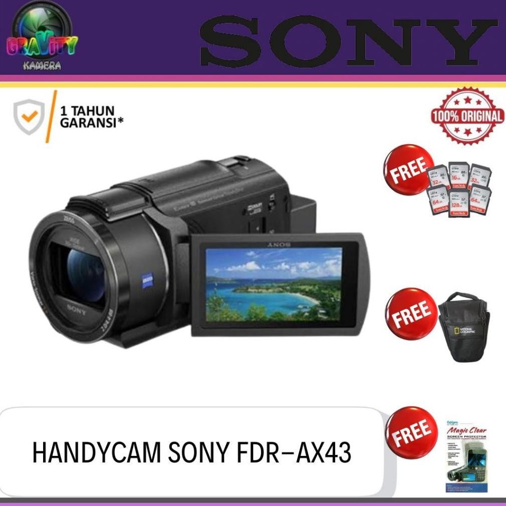 Terlaris Handycam Sony Fdr-Ax43 / Sony Fdr-Ax43 / Sony Ax43