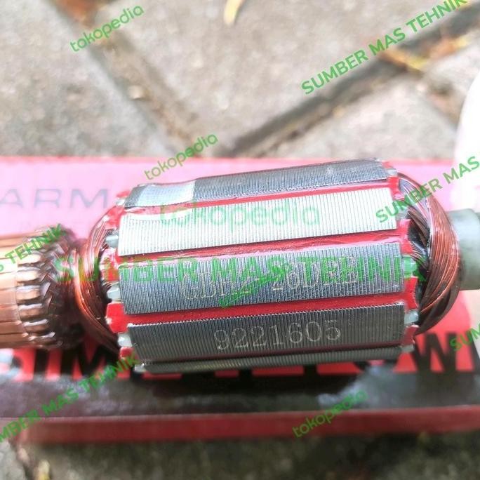 Diskon (1) ARMATURE GBH2-26 ANGKER GBH226 BOR BETON BOSCH ROTOR GBH 226 DRE sumbermte Kualitas Baik