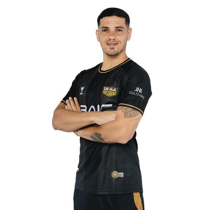 Jersey Bola Dewa United FC Player Home Player Issue 2024 - Black - Sport