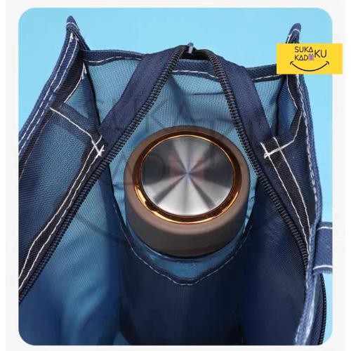 

SWG Document Bag Zipper Mesh Map Organizer Dokumen Berkas A4 Transparan