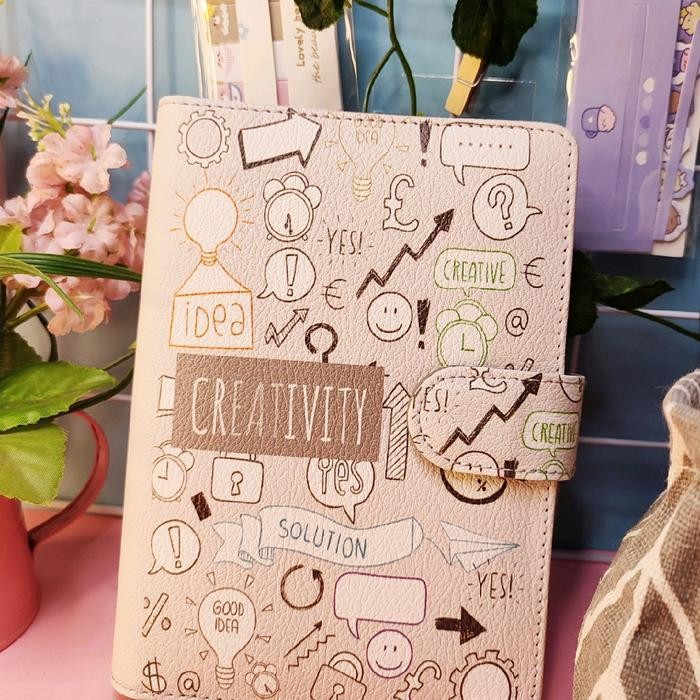 

SWG Binder Motif 1 Paket A6 Sinking Funds Agenda Cashflow Saving Challenge Budgeting Financial Planner Zipper Pocket Agenda Buku Jurnal Journaling Menulis