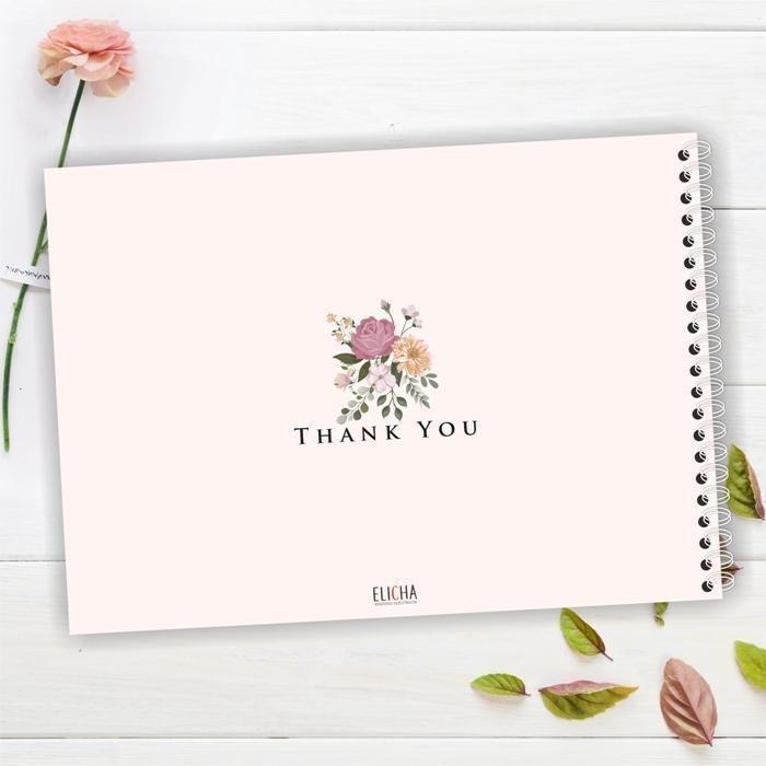 

SWG Buku tamu pernikahan Guest book hard cover tebal GB-13 Ready Stok