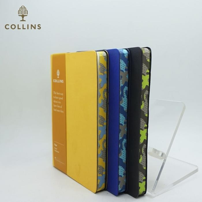 

SWG Collins Notebook Edge Camo B6 Ruled Buku Agenda Jurnal Planner Journal