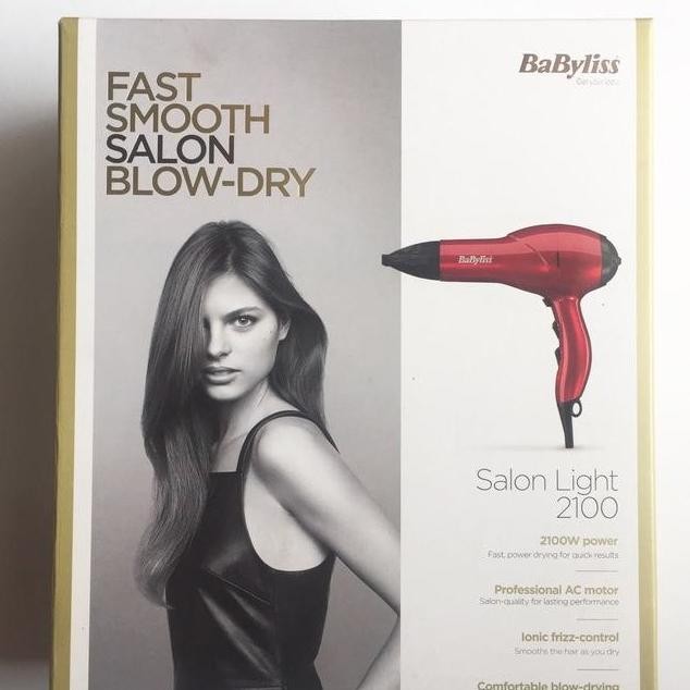 Hairdryer Babyliss Salon Light 2100 (Authentic 100% - Garansi Resmi)