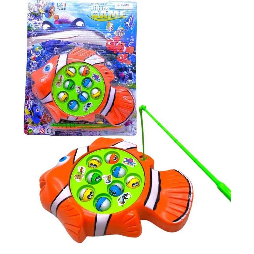 Nemo fishing game import Mainan Pancingan Ikan Nemo Mainan Fishing madi50